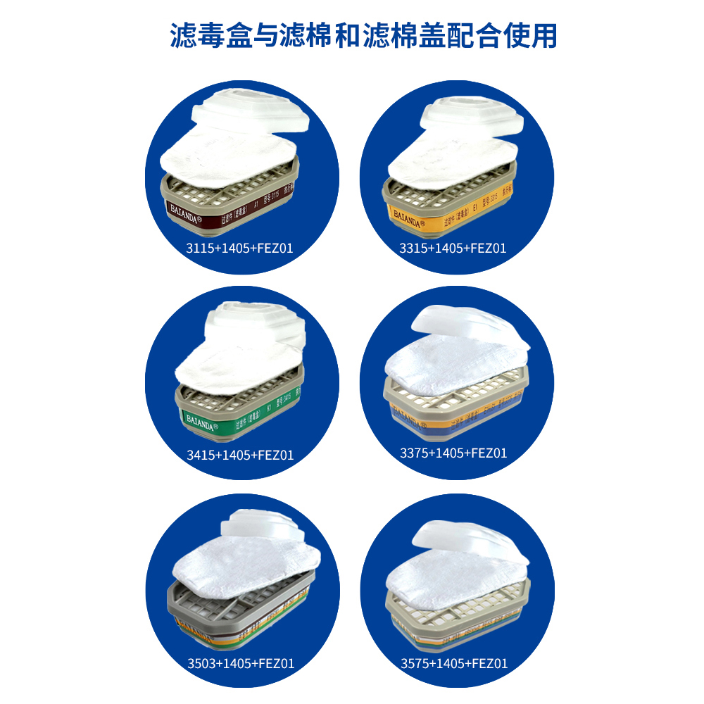 3315+1405-3 纱布口罩  KN100防尘口罩  如何选择防尘口罩