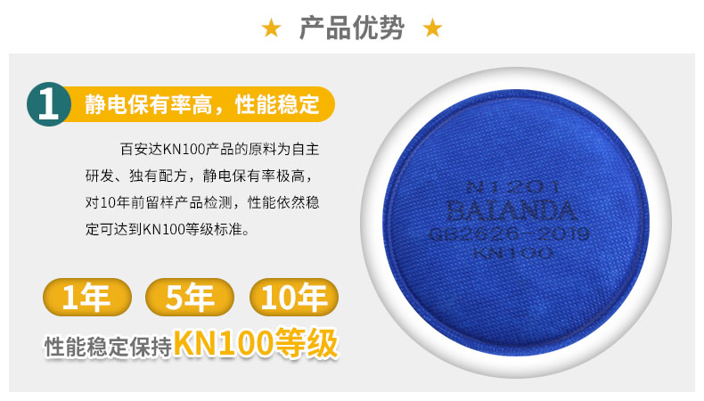FCN1201-2 KN100防尘口罩